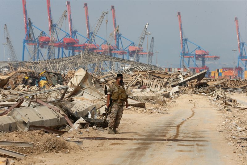 &copy; Reuters. تركيا تبدي استعدادها للمساعدة في إعادة بناء مرفأ بيروت