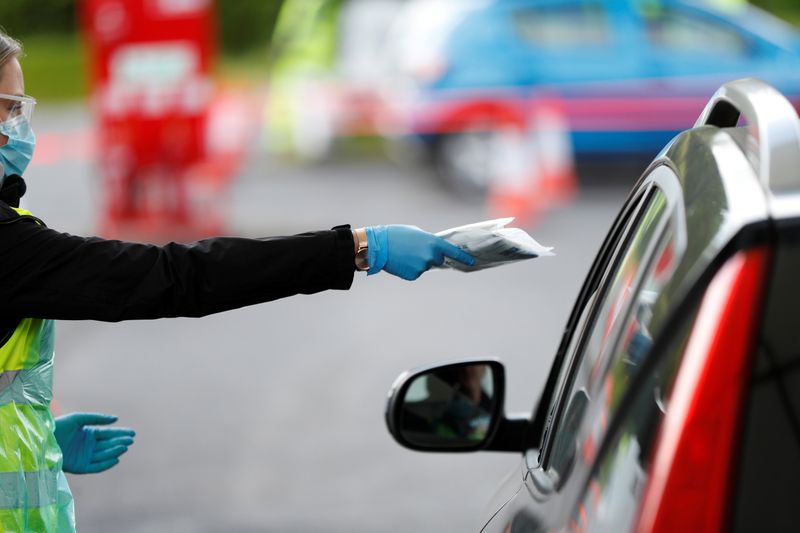 &copy; Reuters. Outbreak of the coronavirus disease (COVID-19) in Poole