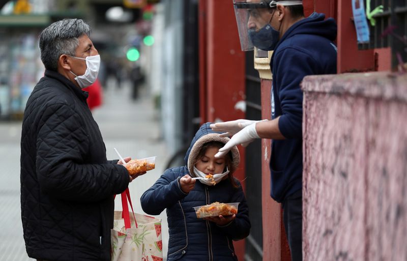 &copy; Reuters. FILE PHOTO: Outbreak of the coronavirus disease (COVID-19), in Buenos Aires