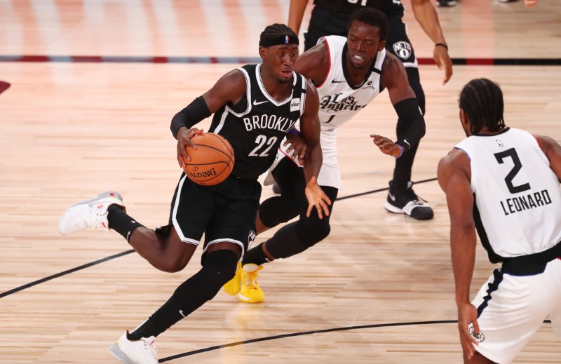 © Reuters. NBA: Brooklyn Nets at Los Angeles Clippers