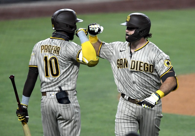 &copy; Reuters. MLB: San Diego Padres at Los Angeles Dodgers