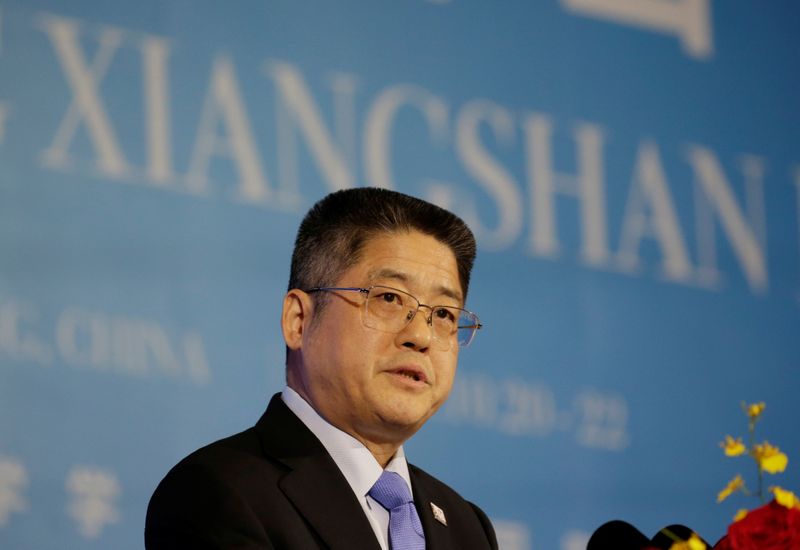 &copy; Reuters. 対米関係、正しい方向に維持する必要＝中国外務次官