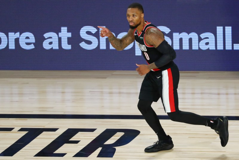 &copy; Reuters. NBA: Portland Trail Blazers at Dallas Mavericks