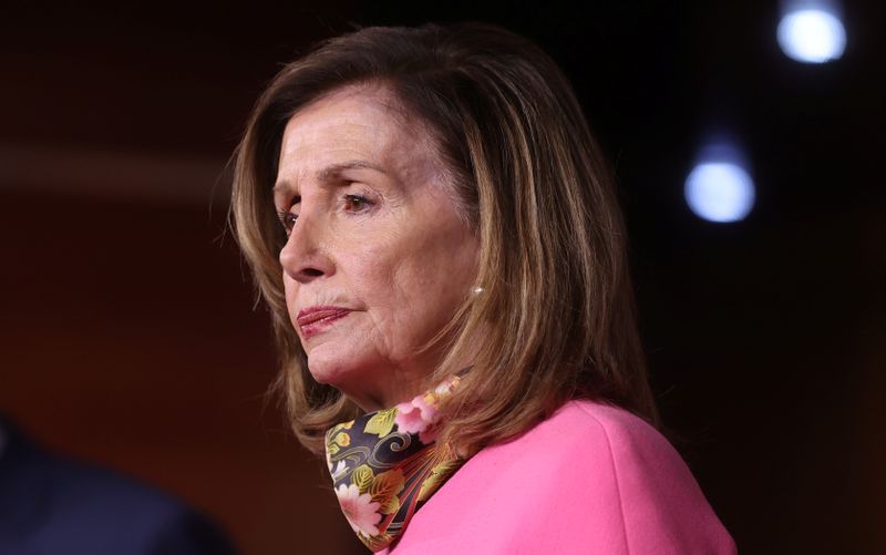 &copy; Reuters. FOTO DE ARCHIVO: Nancy Pelosi en Washington D.C.