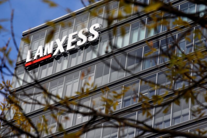 &copy; Reuters. The headquarters of chemicals maker Lanxess are seen in Cologne