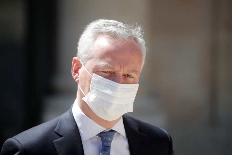 © Reuters. FRANCE: 3 MILLIARDS D'EUROS DANS LE PLAN DE RELANCE POUR L'INVESTISSEMENT DES ENTREPRISES, CONFIRME LE MAIRE