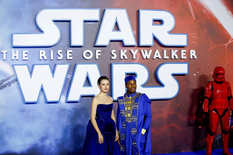 &copy; Reuters. FILE PHOTO: Premiere of &quot;Star Wars: The Rise of Skywalker&quot; in London