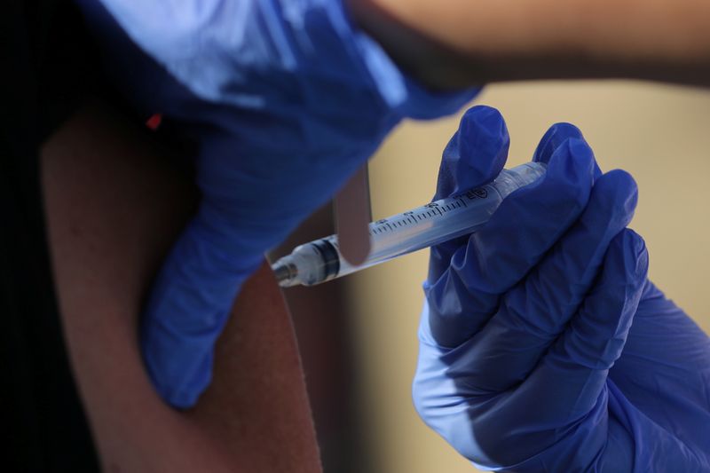 &copy; Reuters. インフル予防接種、米で早期開始へ　コロナと同時流行に備え