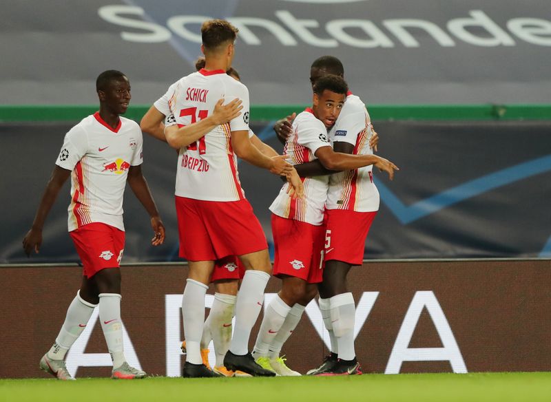 &copy; Reuters. Champions League - Quarter Final - RB Leipzig v Atletico Madrid