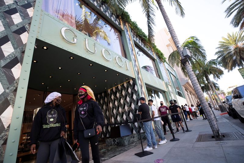 &copy; Reuters. The outbreak of the coronavirus disease (COVID-19) in Beverly Hills