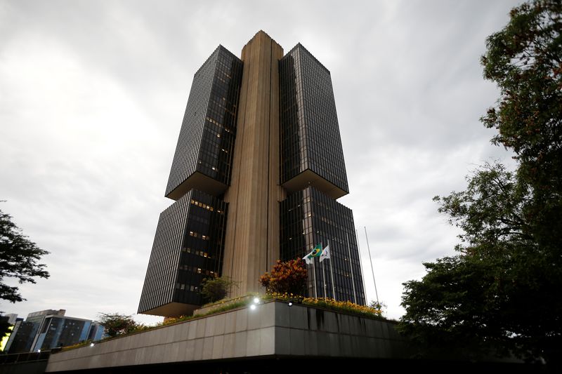 &copy; Reuters. The central bank headquarters building is seen in Brasilia