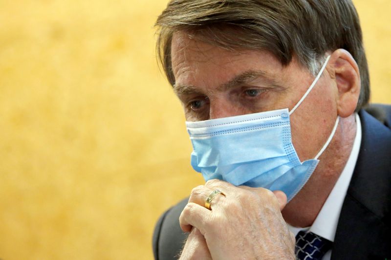 &copy; Reuters. Presidente Jair Bolsonaro durante cerimônia em Brasília