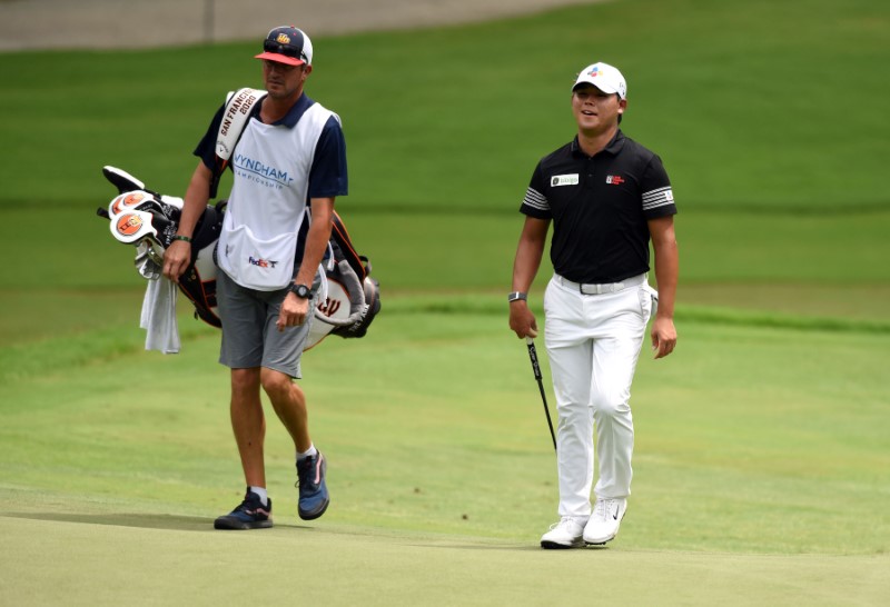 &copy; Reuters. PGA: Wyndham Championship - Third Round