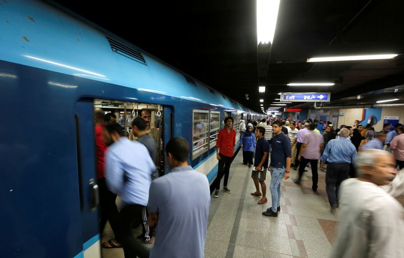 &copy; Reuters. مصر ترفع أسعار تذاكر مترو الأنفاق