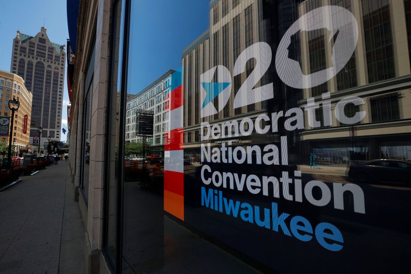 &copy; Reuters. Virtual Democratic National Convention in Milwaukee