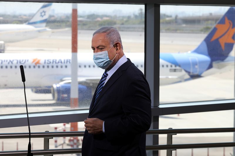&copy; Reuters. نتنياهو: إسرائيل ستستورد من المناطق الحرة في دولة الإمارات