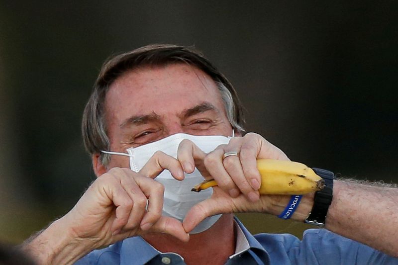 &copy; Reuters. Presidente Jair Bolsonaro em Brasília