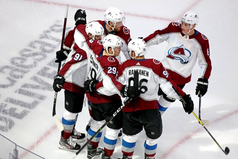 &copy; Reuters. NHL: Stanley Cup Playoffs-Colorado Avalanche at Arizona Coyotes