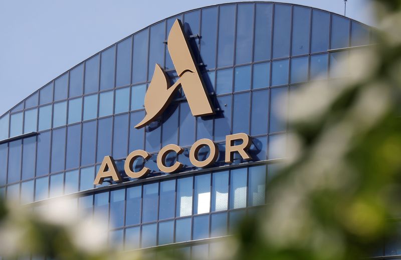 &copy; Reuters. Accor headquarters in Issy-les-Moulineaux