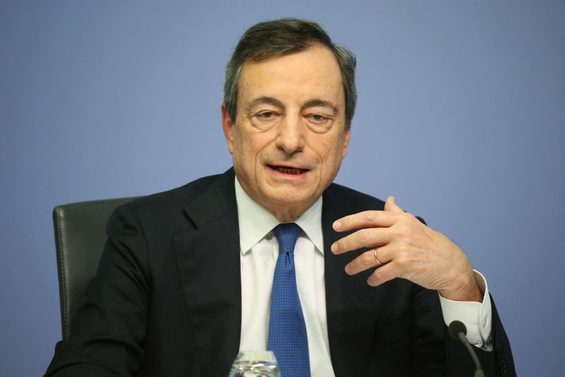 &copy; Reuters. European Central Bank holds a news conference in Frankfurt