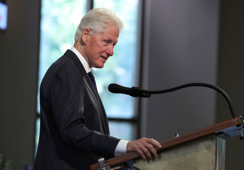 &copy; Reuters. Ex-presidente dos EUA Bill Clinton em Atlanta