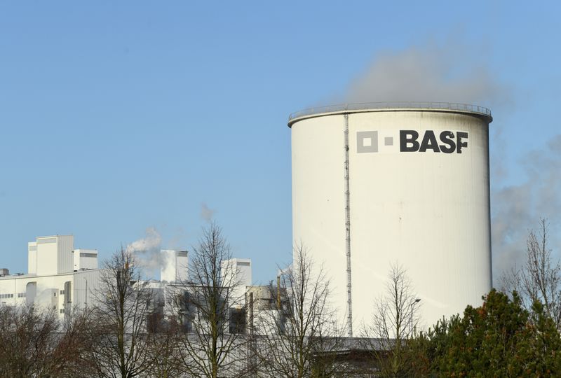 &copy; Reuters. A general view of the German chemical company, BASF Schwarzheide GmbH in Schwarzheide