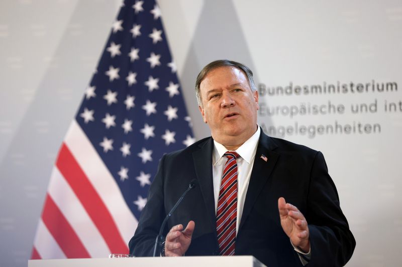 &copy; Reuters. U.S. Secretary of State Pompeo visits Austria