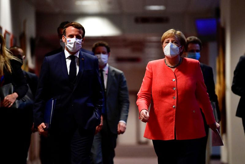 &copy; Reuters. FILE PHOTO: EU leaders summit on virus recovery package