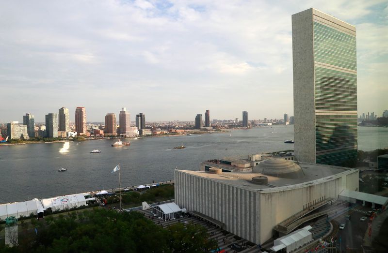 &copy; Reuters. Vista do prédio da Organização das Nações Unidas em Nova York