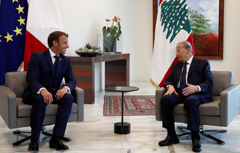 © Reuters. عون يحذر: لبنان ذاهب إلى جهنم إذا لم تُشكل الحكومة