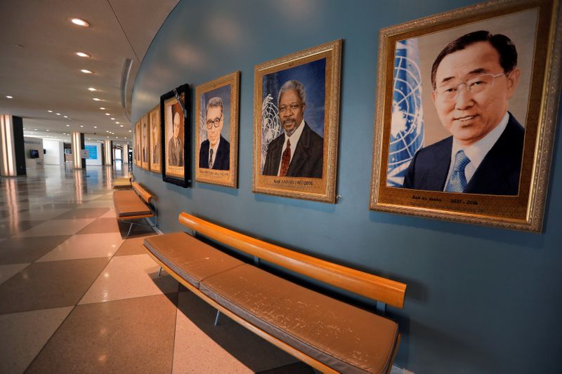 &copy; Reuters. 75th annual U.N. General Assembly at U.N. headquarters in New York