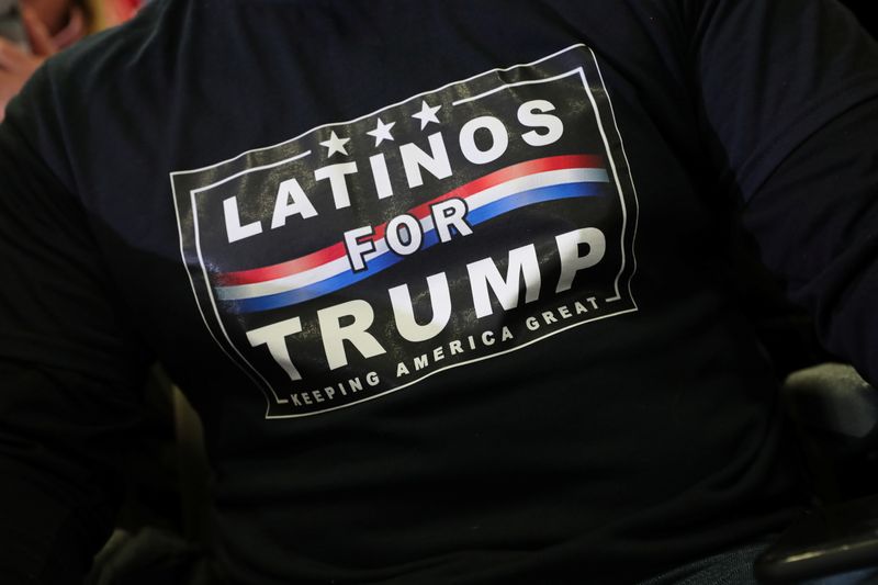 © Reuters. U.S. President Donald Trump campaign rally in Wildwood