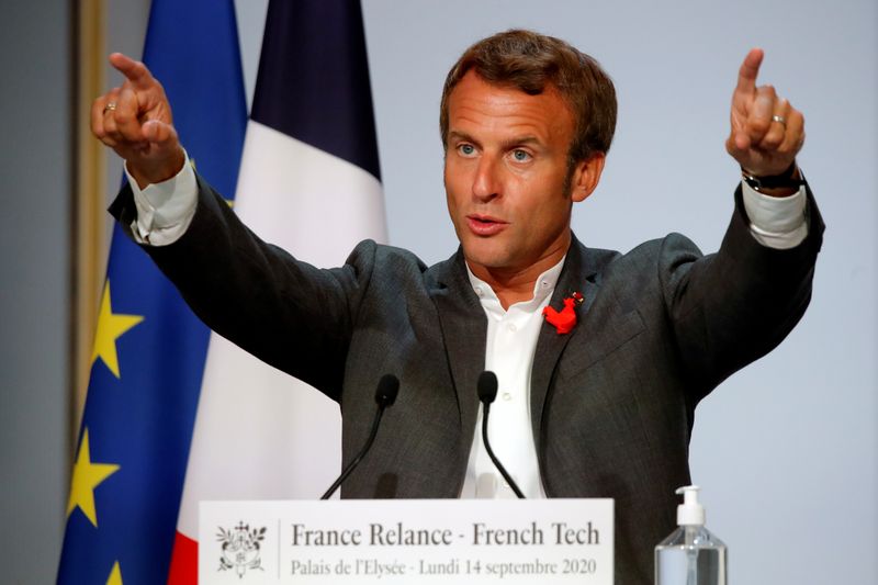 &copy; Reuters. Presidente da França, Emmanuel Macron, em Paris