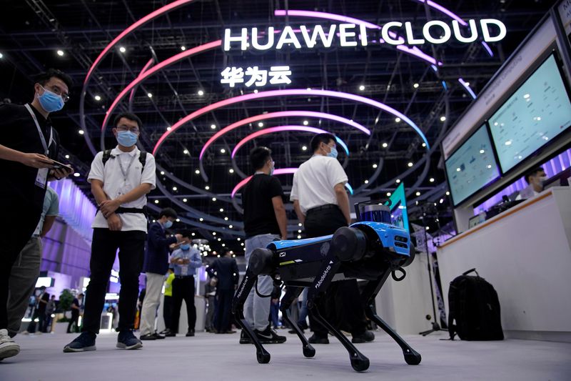 © Reuters. Huawei Connect in Shanghai