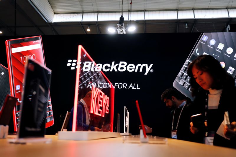 BlackBerry posts surprise revenue rise on higher software, licensing demand