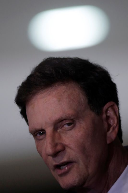 &copy; Reuters. Prefeito do Rio de Janeiro, Marcelo Crivella, em Brasília