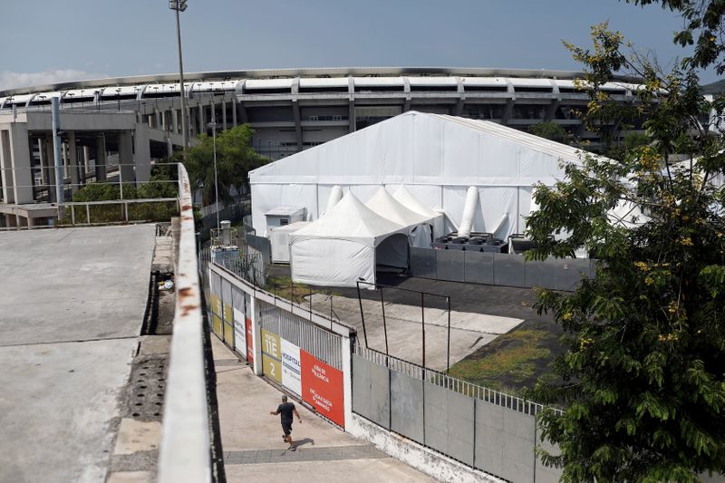 &copy; Reuters. The coronavirus disease (COVID-19) outbreak in Rio de Janeiro