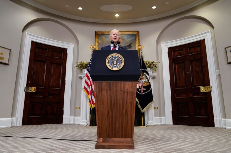 Biden says he will make announcement on Saudi Arabia on Monday