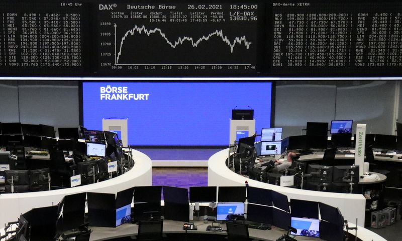 &copy; Reuters. الأسهم الأوروبية تتعافي مع استقرار أسواق السندات