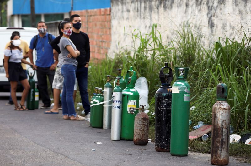 &copy; Reuters. Pandemia de Covid-19 no Brasil