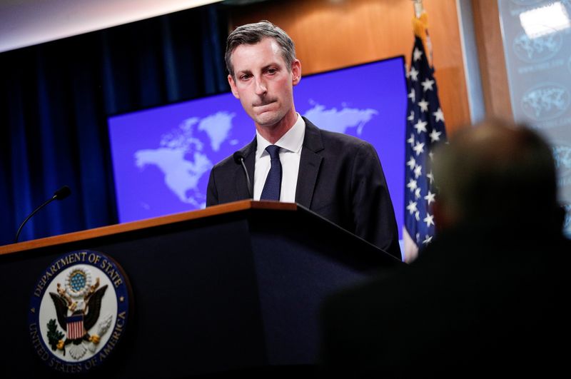 &copy; Reuters. أمريكا على اتصال بالحكومة الإثيوبية بشأن اعتقال صحفيين