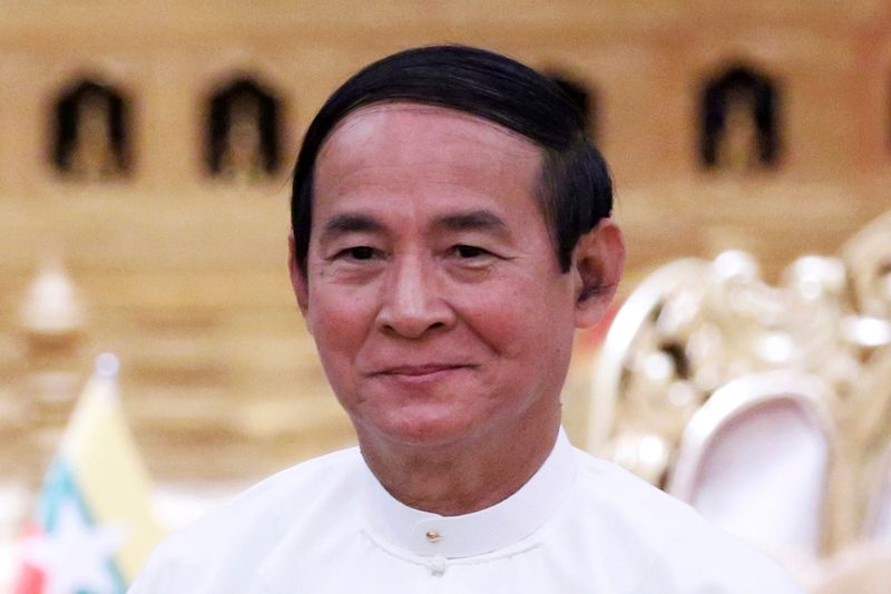 &copy; Reuters. محام: رئيس ميانمار المعزول يواجه تهمتين جديدتين
