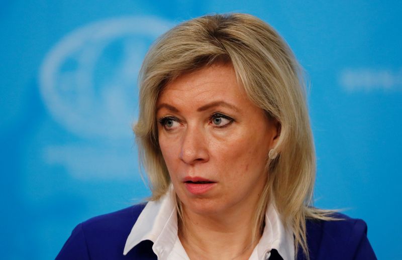 &copy; Reuters. La portavoce del ministero degli Esteri russo Maria Zakharova