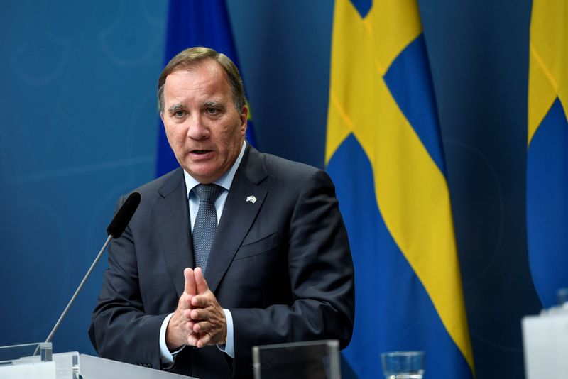 &copy; Reuters. Primeiro-ministro da Suécia, Stefan Lofven