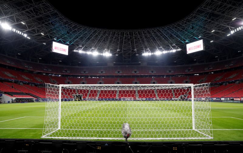 &copy; Reuters. نقل مباراة ليفربول ولايبزيج بدوري أبطال أوروبا لبودابست مرة أخرى