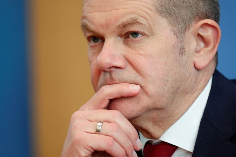 &copy; Reuters. O Ministro das Finanças da Alemanha, Olaf Scholz