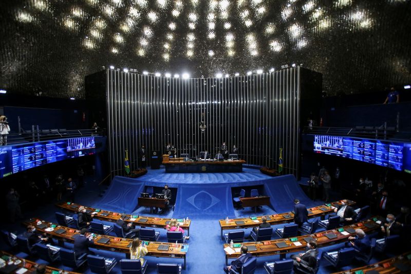 &copy; Reuters. Plenário do Senado