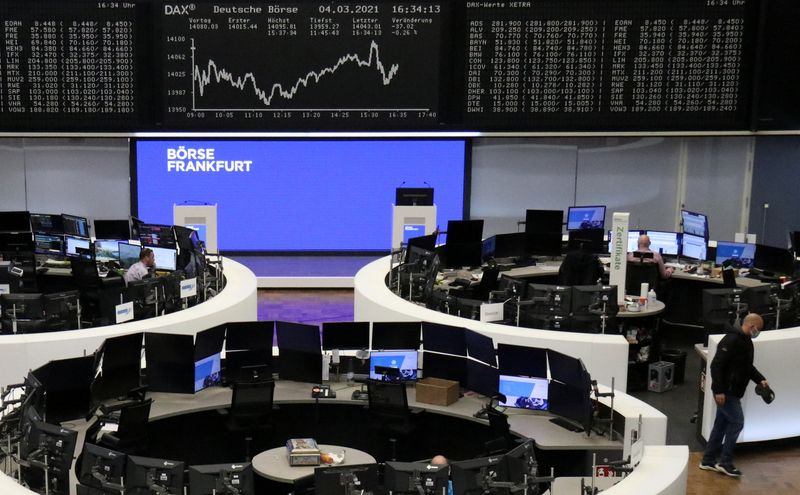 &copy; Reuters. أسهم أوروبا تغلق منخفضة وسط ضغوط صعود العائد على شركات التعدين والتكنولوجيا