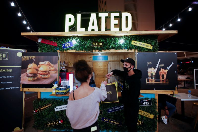 &copy; Reuters. Food truck no Bahrein