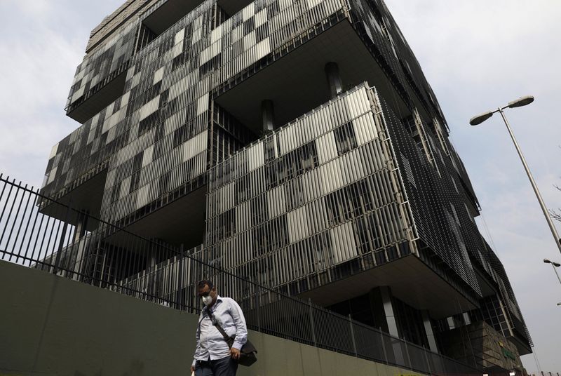 © Reuters. Edifício-sede da Petrobras, no Rio de Janeiro (RJ)